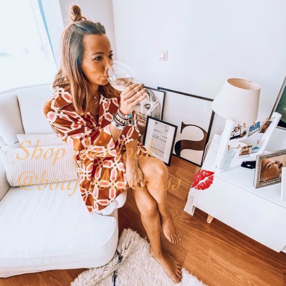 ZARA Pajama Style Lounge Wear Top - Picture 4 of 16